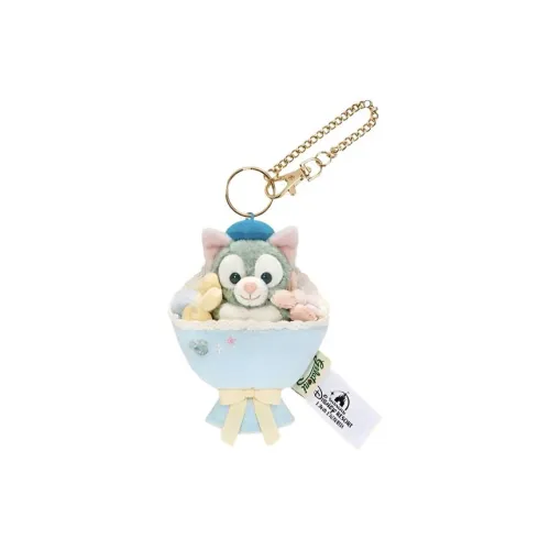 disney x DISNEYLAND Upper Mini Bouquet Джелатони Мини Букет Кольцо для ключей Плюшевый Брелок Трумпеты Высокий