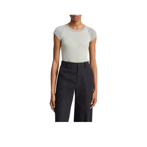 VINCE Морской Туманный Женские T-Рубашки