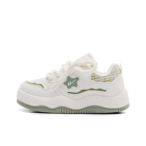 Warrior Термический Slip-Resistant Устойчивый к Износу Увеличивающие Высоту Низкие Кроссовки для Скейтбординга Женские