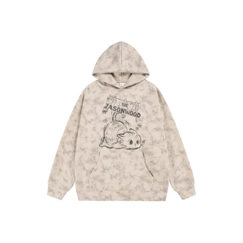 GUYANLIEHUO С капюшоном Пуловер Унисекс