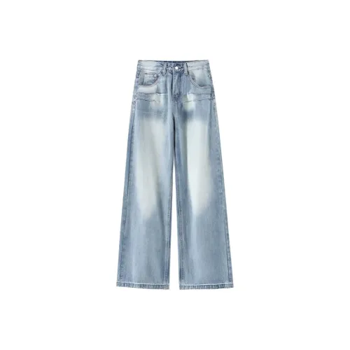 DANCANG Модный Bootcut Washed Jeans Женские