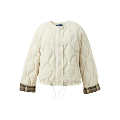 3COLOUR Айвори Женские Пуховики