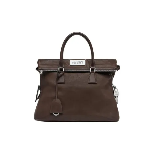 Maison Margiela 5AC Телячья кожа Сумка Средний Женская Коричневая