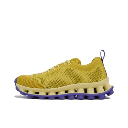 CAMPER PELOTISSIMA Низкий Топ Повседневная Обувь Женская Желтая