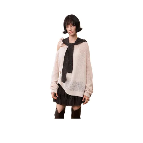 JORYAweekend Персиково-розовый Женские Свитера