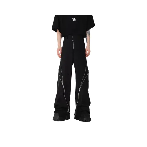 UNDERTIDES Черные Унисекс Повседневные Штаны