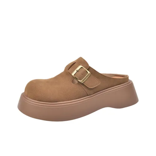 Wuji Резиновая подошва Домашние тапочки Женские