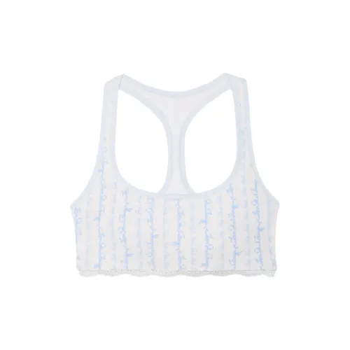 Victoria's Secret x LOVESHACKFANCY Розовый Бюстгальтер Женские