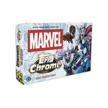 Topps Marvel Chrome Comics Marvel Коллекционные карты IP Аниме Целая коробка