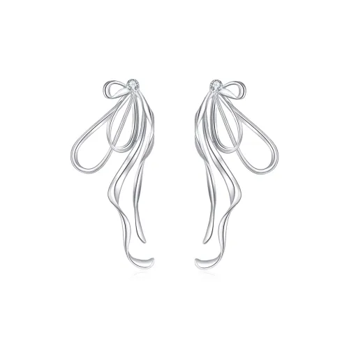 YOUWEI Циркон Премиум Feel Нишевый Мода Универсальная Заколка On Серьги для Несколотых Ушей Женские