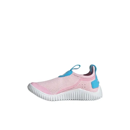 Adidas Лето.rdy Slip Resistant Abrasion Resistant Низкий Топ Детские беговые кроссовки Розовый для детей 3-7 лет