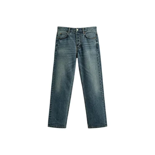 ZARA Medium Blue Men's Jeans ZARA Средне-синие мужские джинсы