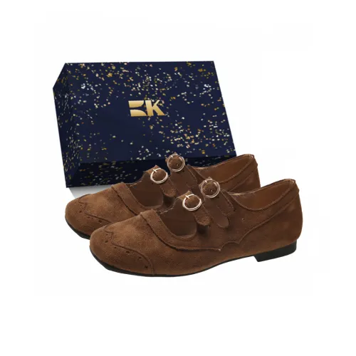 Boldi Kuki Квадратный каблук Туфли Мэри Джейн Женские