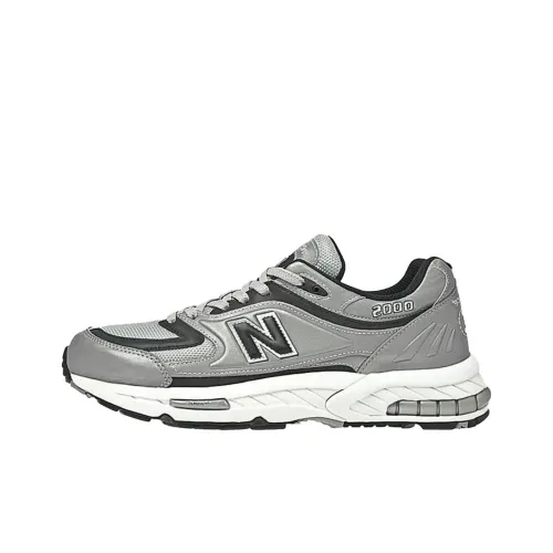 New Balance NB 2000 Беговые кроссовки Мужские Серебристо-черные