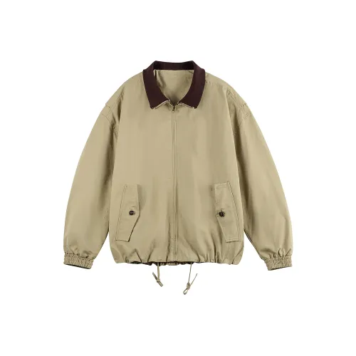 UNDOMAZE Весенний и Осенний Рабочая Одежда Куртка Свободного Кроя Мужская