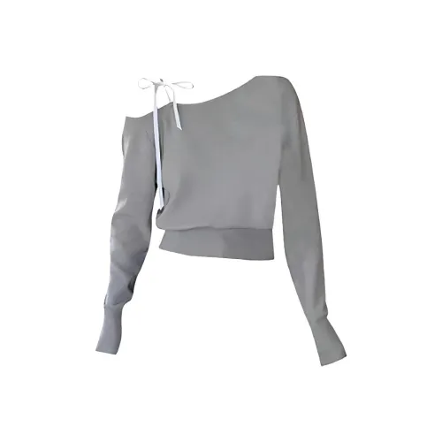 COHX Серый Женский Свитшот