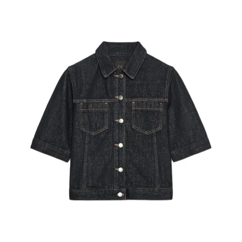 ZARA ZW Series Denim Jacket Women's