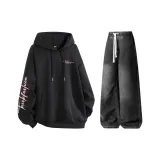 Комплект (черный топ+черные брюки)