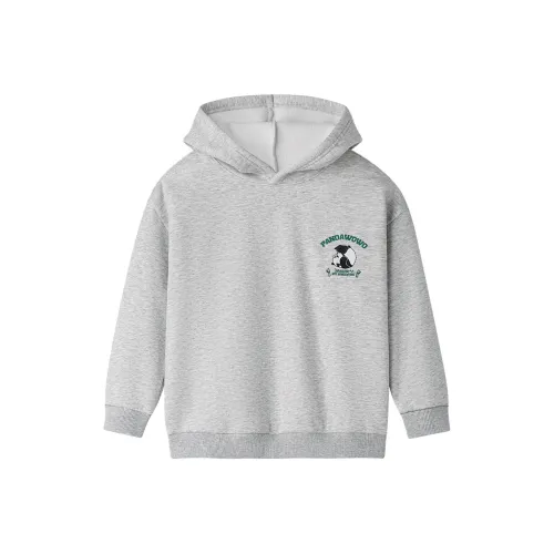 HLA Панда WOWO Панда Мода Дружелюбная к коже Мягкий флис с подкладкой Теплый худи