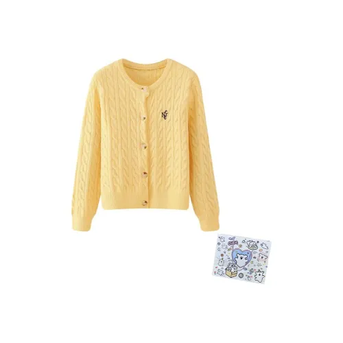 MARIE·COCO Желтый Трикотаж Женский Трикотаж