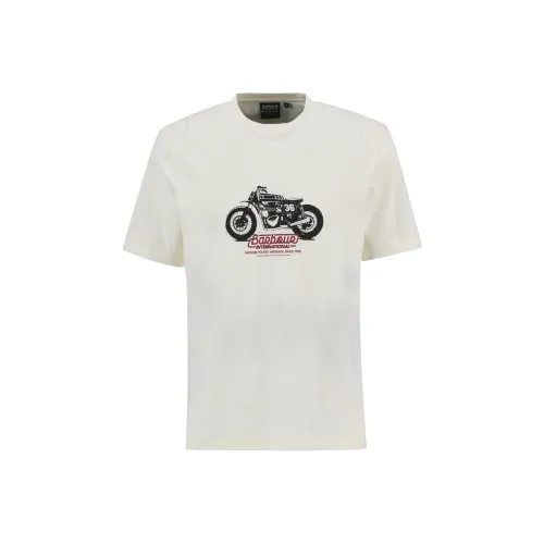 BARBOUR Экрю Мужская T-рубашка