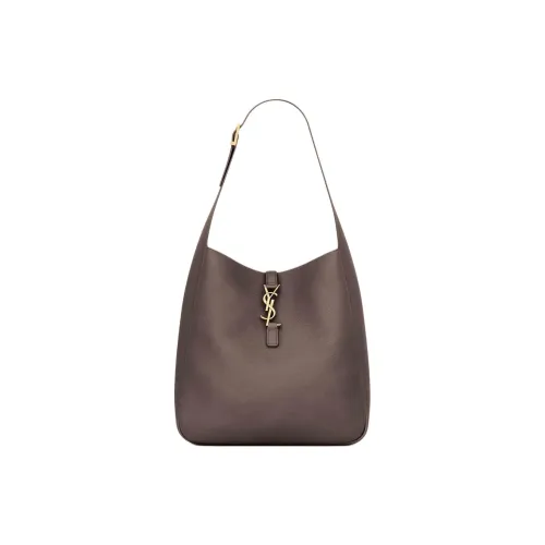 SAINT LAURENT LE5A7 Коровья кожа Сумка сумка через плечо Большая Женская Arabica Цвет кофейного зерна