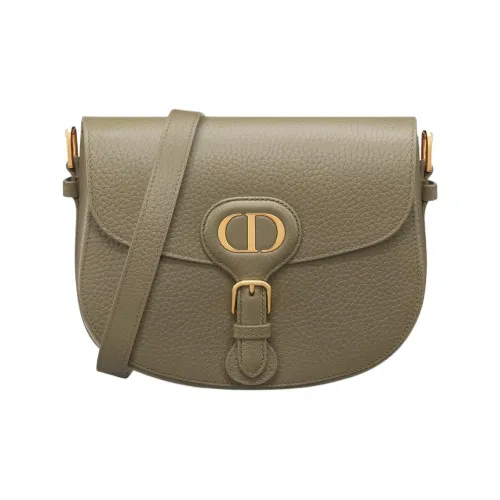 DIOR Bobby Телячья кожа Сумка Сумка через плечо Сумка через плечо Средний Женская Глина Зеленый