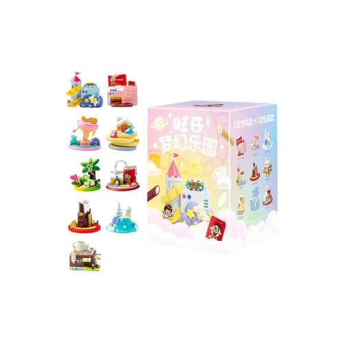 WANT WANT CHINA Wangzi Клуб Мечтательный Playland Коллекция Слепые коробки Один Mystery Коробка Целая коробка 8 шт