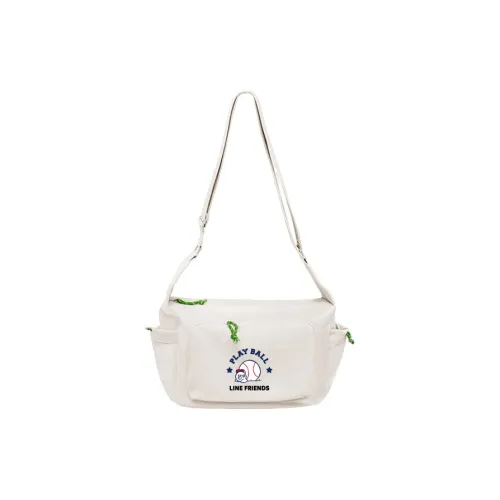 LINE FRIENDS Полиэстер Сумка через плечо Женская Экрю