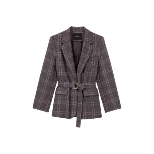 Maje Серый Женские Деловые Костюмы