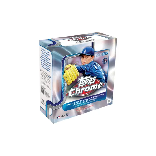 Topps 2025 Баскетбол RC Chrome Extra Large Емкость Спортивные Карты Целая Коробка