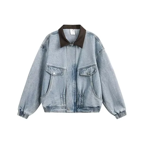 RTTO Синий Унисекс Джинсовые куртки