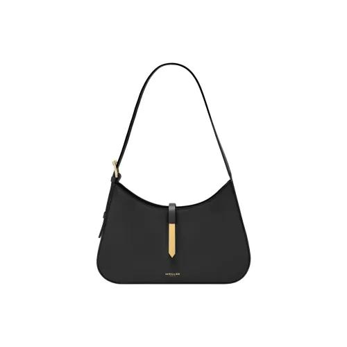 DeMellier Сумка через плечо из кожи стандартная женская черная