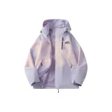 Снег, мягкий фиолетовый [однослойное пальто]