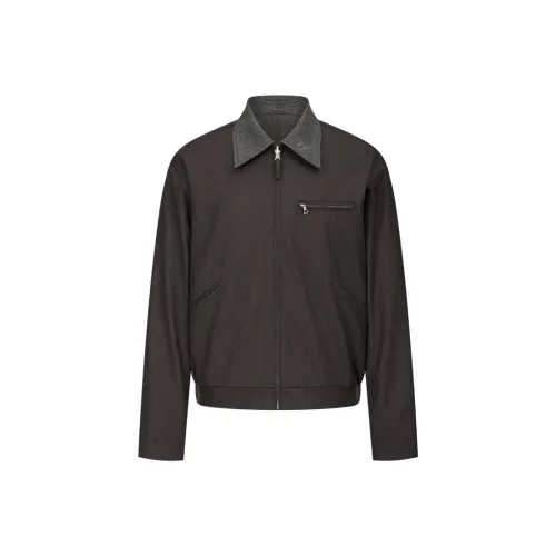 SNEIKLAU Коричневый Унисекс Куртки