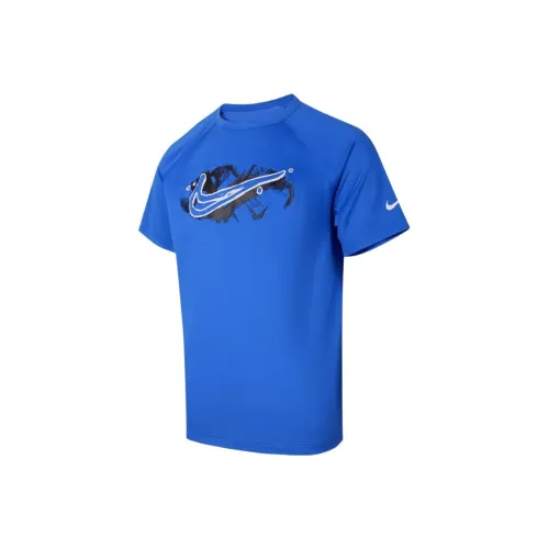 Nike AS M NK DF READY SS GFX T Рубашка Мужской Синий