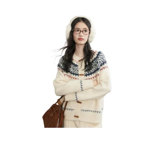 REMOULD Экрю Женская Трикотажная