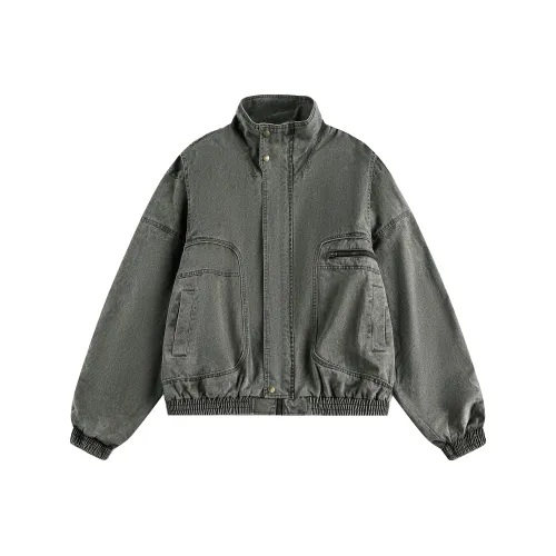 PGKZ Серый Унисекс Куртки