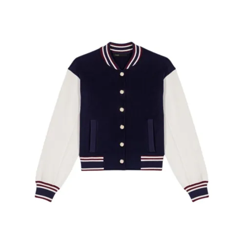 Maje Темно-синий Женские Куртки