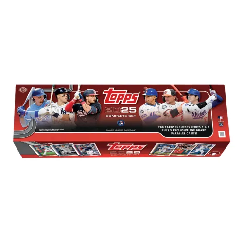 Topps 2025 Баскетбол MLB Complete Sets Картхолдер Хобби Bo Спортивные Карты Целая Коробка