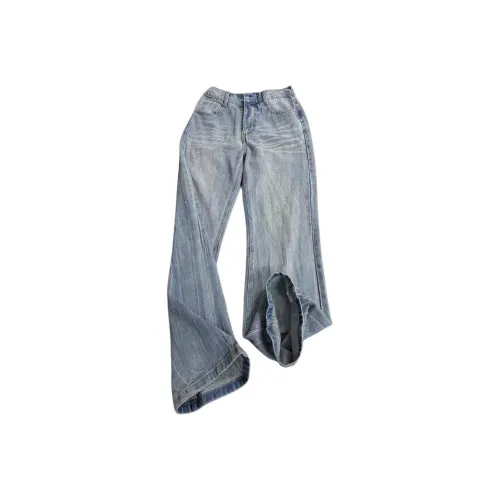 MORii Blue Unisex Jeans MORii Синий Унисекс Джинсы