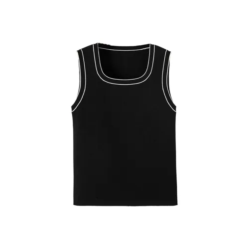 Late White Майка Трикотажная ткань Женская