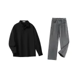 5588 Черный + 882 Дымчатый Серый