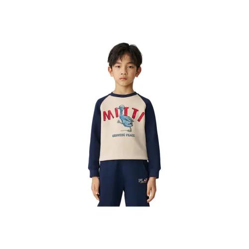 Mitti Темно-синий Унисекс Свитшоты