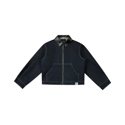 Dme Темно-синие джинсовые куртки унисекс