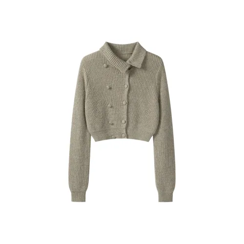 MORii Оливково-зеленый Женский Трикотаж