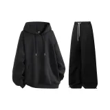 Комплект (черный топ+черные брюки)