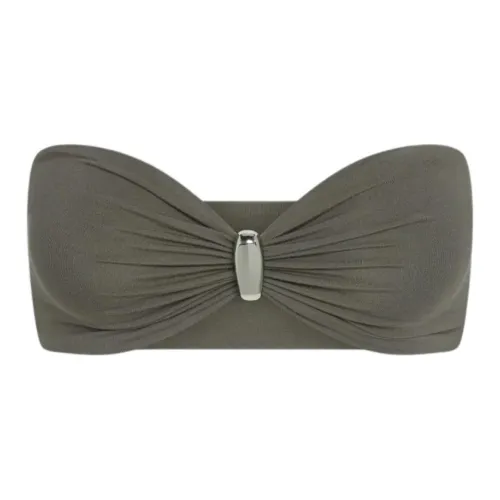 Khy x GRACE LING GRACE LING Коллаборация FW25 Pierced Бандо Без бретелей Бюстгальтер Женские