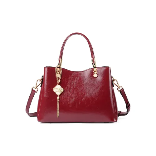 TUCANO ПУ (полиуретан) Сумка Тоут Стандартная Женская Бордовая