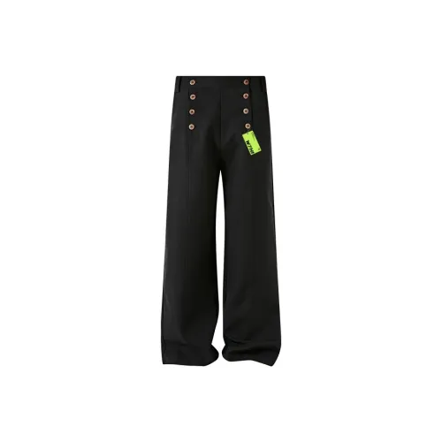 W7H1 Черный Унисекс Повседневные Штаны